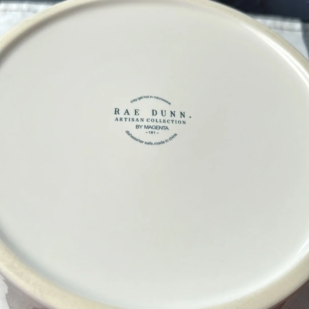 Rae Dunn “Happy Howlidays” Large Dog Bowl